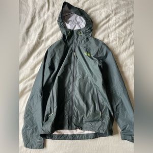 North Face Green rain she’ll Men’s Medium